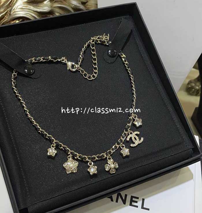 샤넬 25 한정판 choker 목걸이 D3291