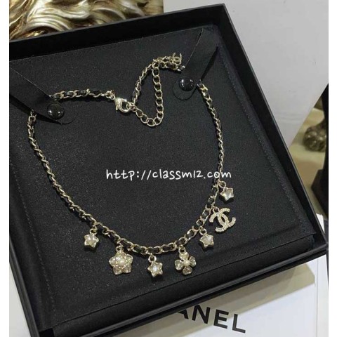 샤넬 25 한정판 choker 목걸이 D3291