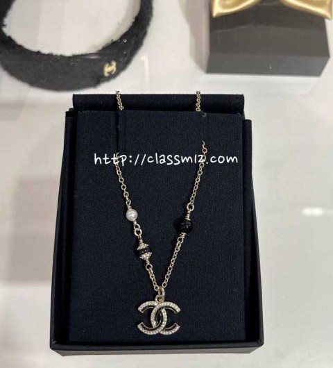 샤넬 25 한정판 목걸이 D3292