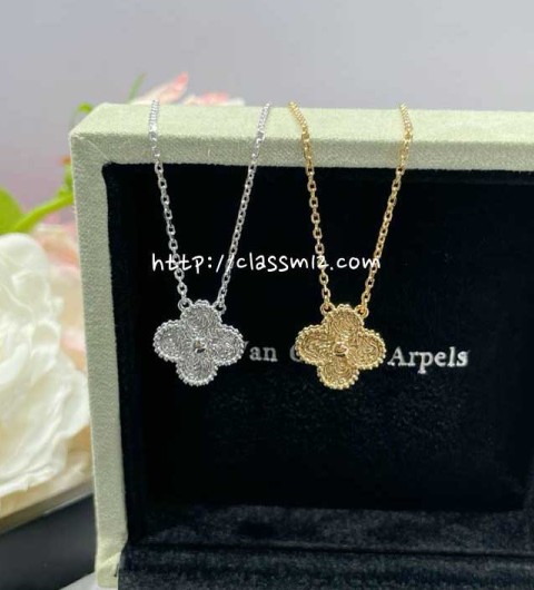 반 클리프 앤 아펠 25 한정판 목걸이 D3294