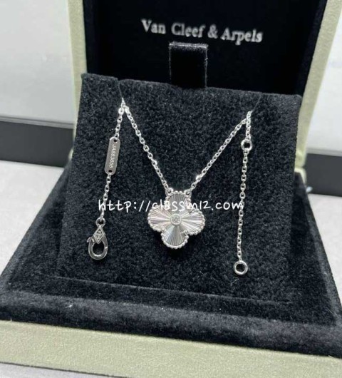 반 클리프 앤 아펠 25 한정판 목걸이 D3295