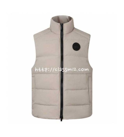 캐나다구스 25 한정판 오리털 민소매 패딩 조끼 자켓 A13811