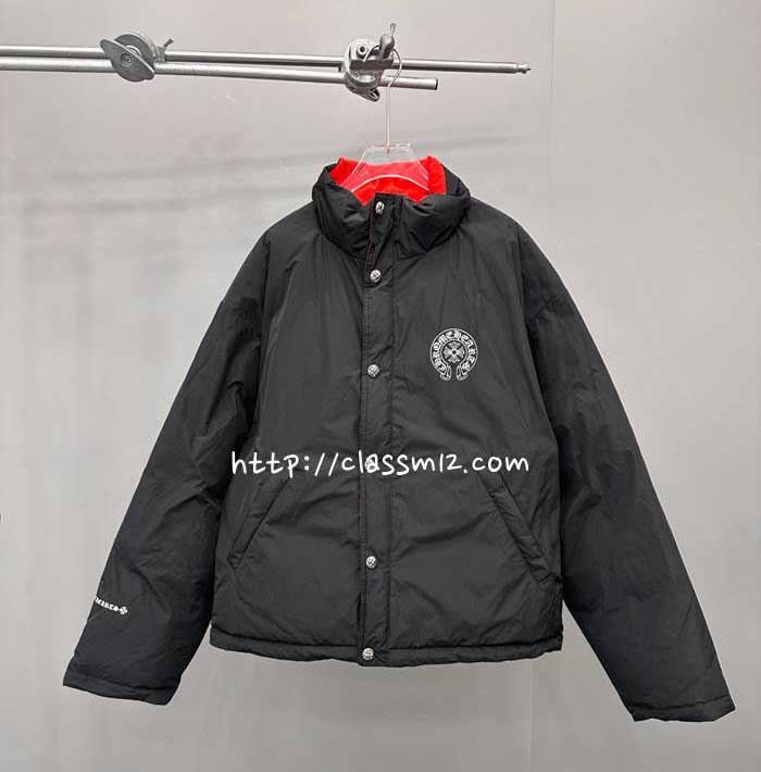 크롬하츠 25 한정판 남여공용 긴팔 패딩 자켓 A13837