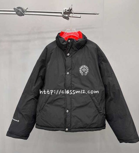 크롬하츠 25 한정판 남여공용 긴팔 패딩 자켓 A13837