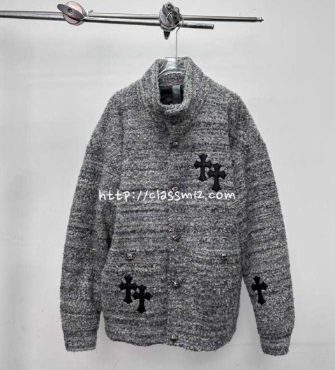 크롬하츠 25 한정판 양털 긴팔 자켓 A13839