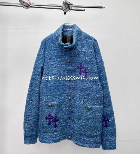 크롬하츠 25 한정판 양털 긴팔 자켓 A13840