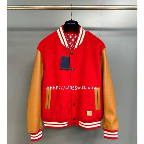 루이비통 25 한정판 소가죽 카프스킨 긴팔 자켓 A13845