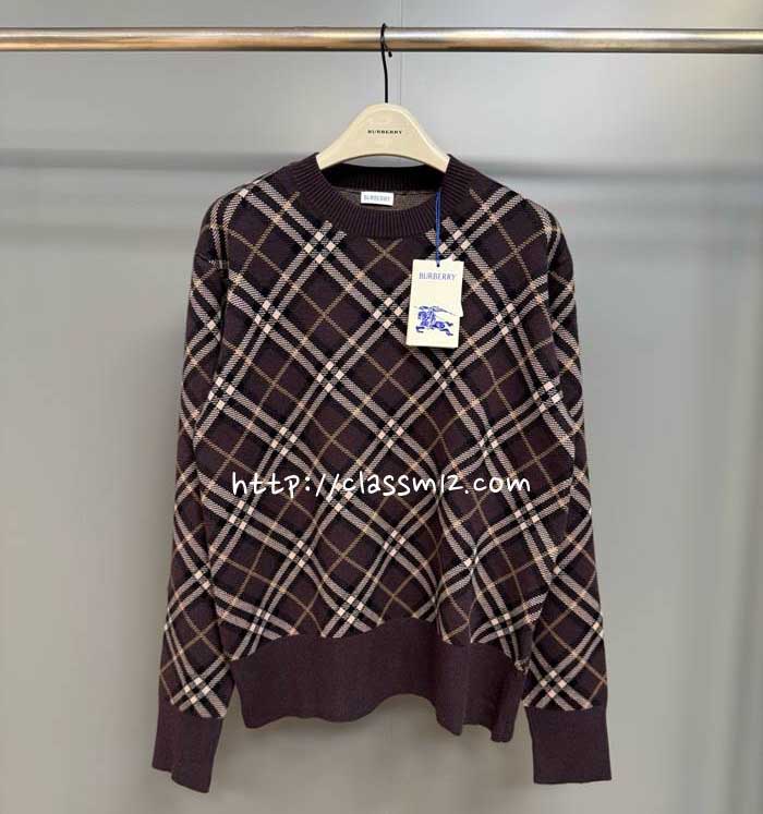 버버리 25 한정판 긴팔 니트 A13847