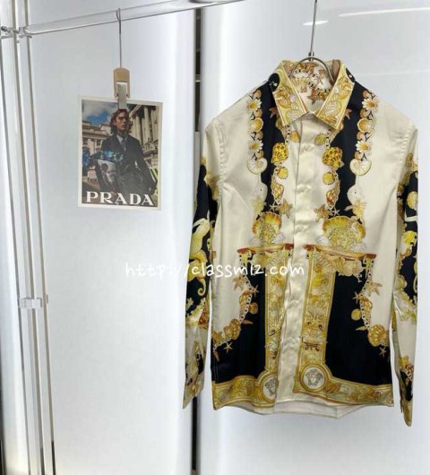 베르사체 25 한정판 긴팔 셔츠 A13852