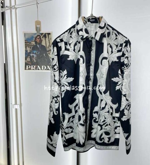 베르사체 25 한정판 긴팔 셔츠 A13853