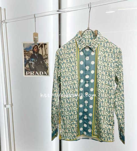 베르사체 25 한정판 긴팔 셔츠 A13854