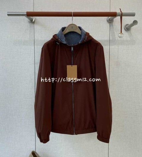 제냐 25 한정판 양면 긴팔 후드 자켓 A13859