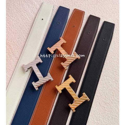 에르메스 25 한정판 양면 3.8cm 벨트 F1251