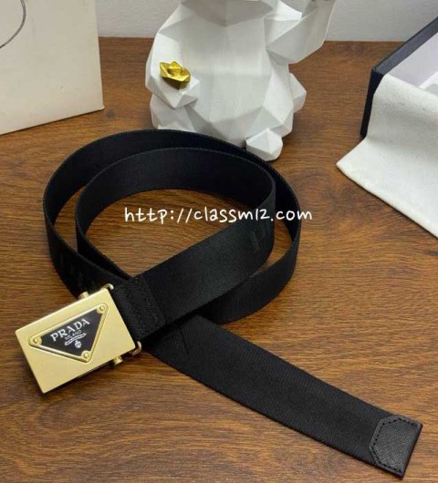 프라다 25 한정판 3.5cm 벨트 F1282