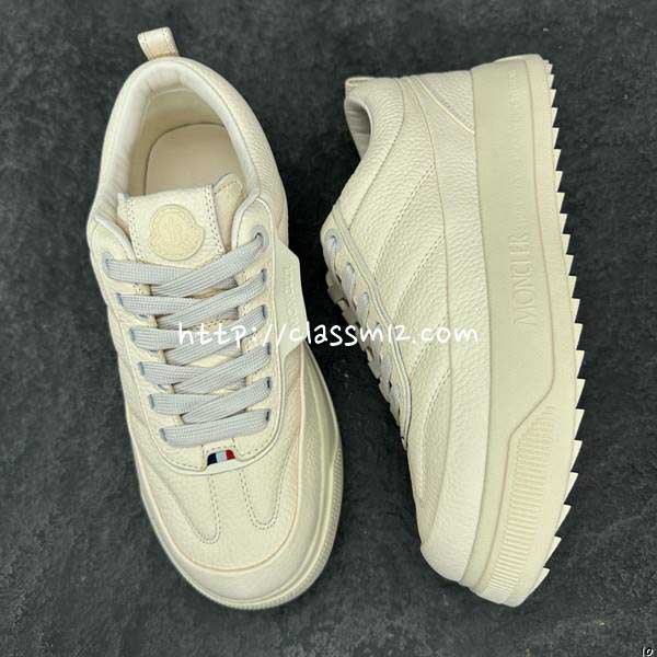 몽클레어 25 한정판 Altive 소가죽 카프스킨 운동화 B5343