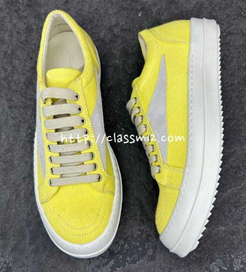 릭오웬스 25 한정판 PORTERVILLE 남여공용 운동화 B5360