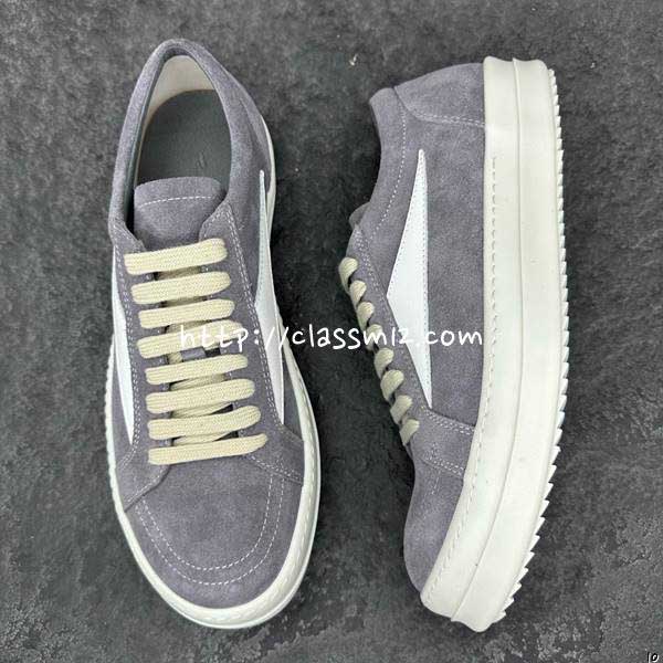 릭오웬스 25 한정판 23 EDFU 남여공용 소가죽 카프스킨 운동화 B5364