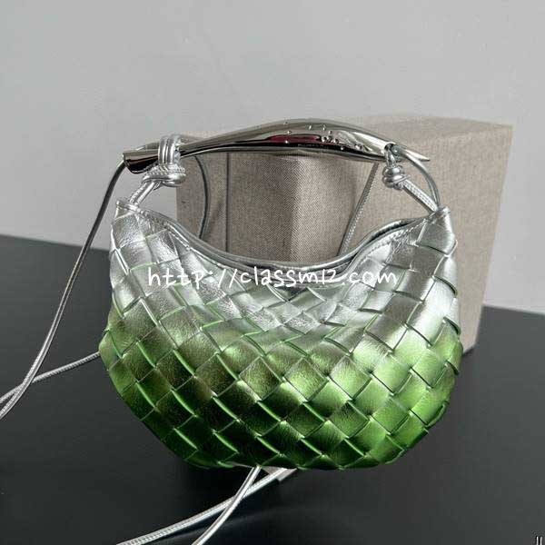 보테가베네타 25 한정판 SARDINE 744267 양가죽 램스킨 크로스백 가방 C5815