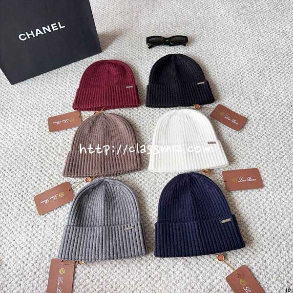 로로피아나 Loro Piana 25 한정판 양털 비니 모자 D3300
