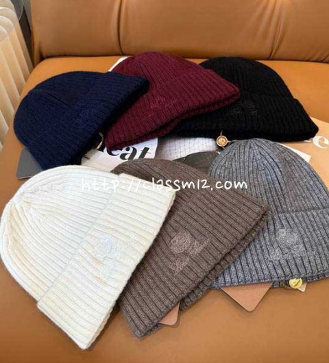로로피아나 Loro Piana 25 한정판 양털 비니 모자 D3304
