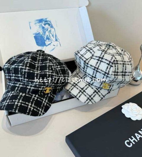 샤넬 25 한정판 볼캡 모자 D3309