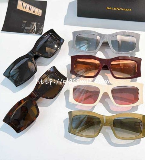 발렌시아가 25 한정판 BB751432 선글라스 G963