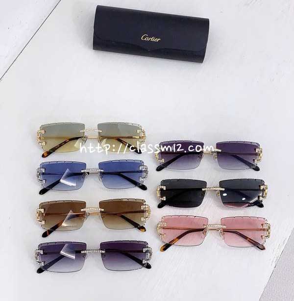 까르띠에 25 한정판 CT0575S 선글라스 G970