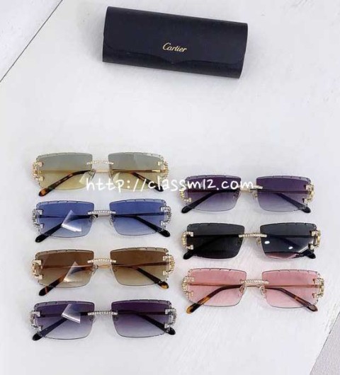 까르띠에 25 한정판 CT0575S 선글라스 G970