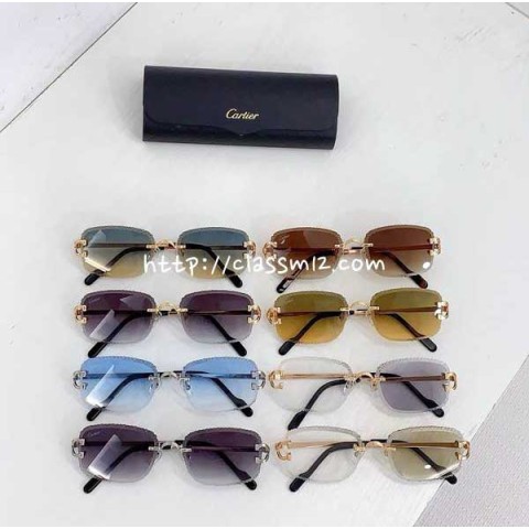 까르띠에 25 한정판 CT0768S 선글라스 G984
