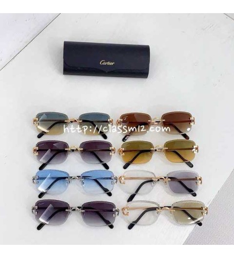 까르띠에 25 한정판 CT0768S 선글라스 G984