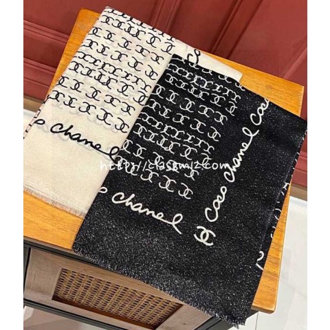 샤넬 25 한정판 스카프 D3313