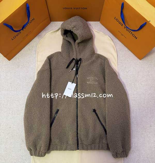 셀린느 25 한정판 긴팔 후드 자켓 A13887