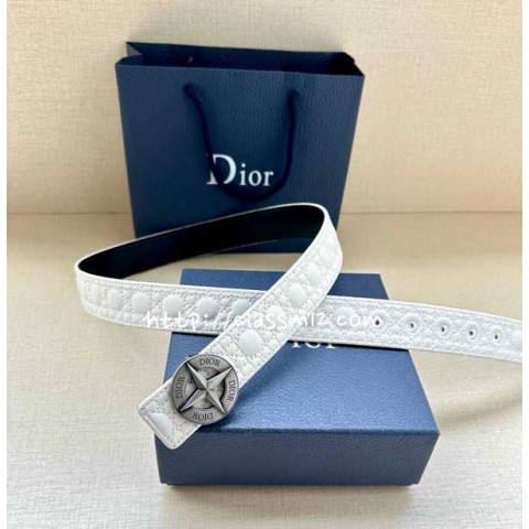 디올 25 한정판 Charm 3.5cm 벨트 F1296