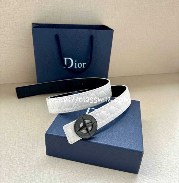 디올 25 한정판 Charm 3.5cm 벨트 F1298