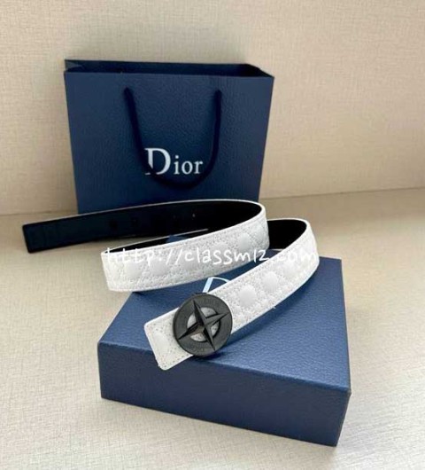 디올 25 한정판 Charm 3.5cm 벨트 F1298