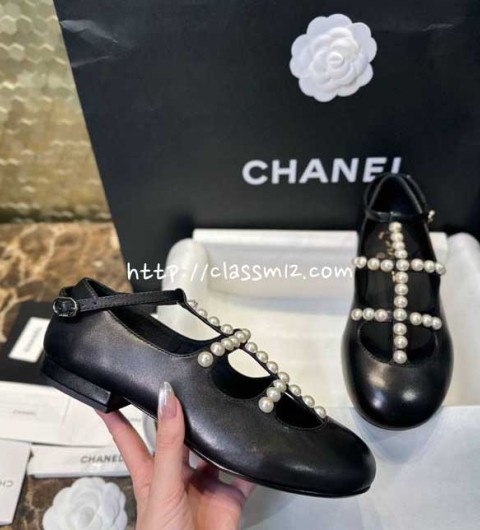 샤넬 25 한정판 여성 신발 B5374