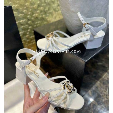 샤넬 25 한정판 여성 하이힐 B5391