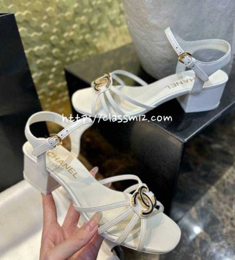 샤넬 25 한정판 여성 하이힐 B5391