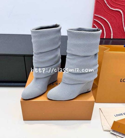 루이비통 25 한정판 여성 부츠 B5416