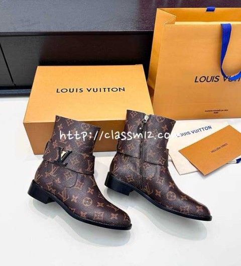 루이비통 25 한정판 여성 부츠 B5417