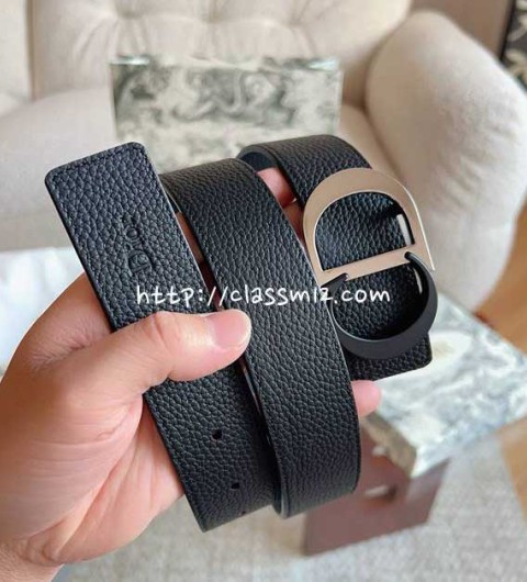 디올 25 한정판 3.5cm 벨트 F1300