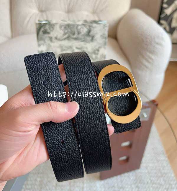 디올 25 한정판 3.5cm 벨트 F1301