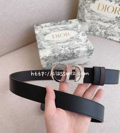 디올 25 한정판 3.5cm 벨트 F1304