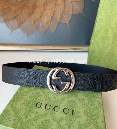 구찌 25 한정판 4.0cm 벨트 F1317