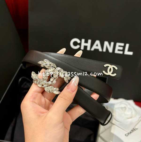 샤넬 25 한정판 여성 2.0cm 벨트 F1331