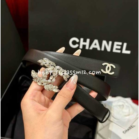 샤넬 25 한정판 여성 2.0cm 벨트 F1331