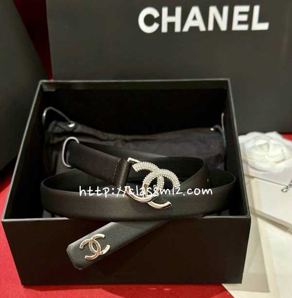 샤넬 25 한정판 여성 2.0cm 벨트 F1332