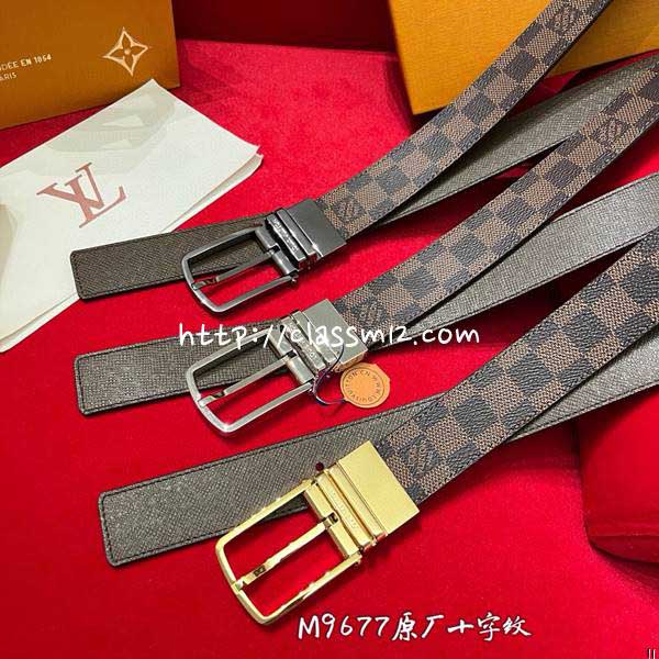 루이비통 25 한정판 M9632 3.5cm 벨트 F1340