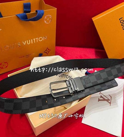 루이비통 25 한정판 M9632 3.5cm 벨트 F1341