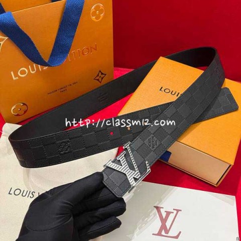 루이비통 25 한정판 4.0cm 벨트 F1362